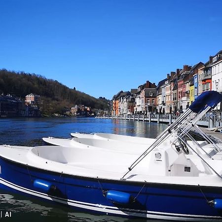 Yvoir Vue Sur Meuse Avec Jacuzzi Et Sauna Exterieur. المظهر الخارجي الصورة